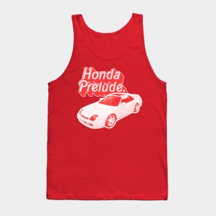 Honda Prelude (Red) /// Original Retro Design Tank Top